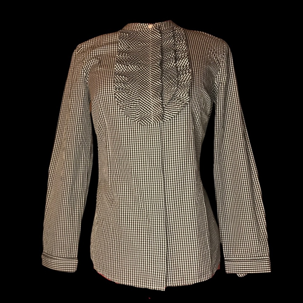 Thomas Mason for J.Crew blouse